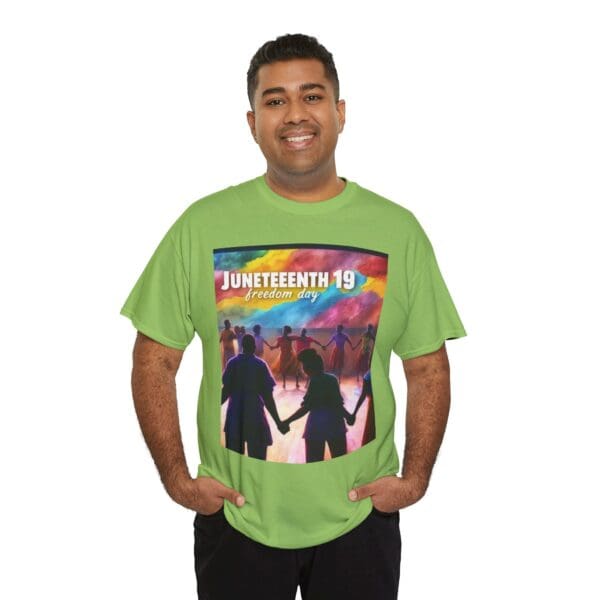Juneteenth Celebration Tee, Unisex Heavy Cotton Shirt, Freedom Day Apparel, African American History T-Shirt, Comfortable Graphic Tee - Image 77