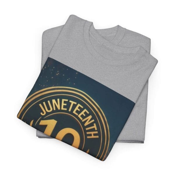 Juneteenth Celebration Unisex Heavy Cotton Tee June 19, 1865—The Truth Unfolds 💚 - Image 25
