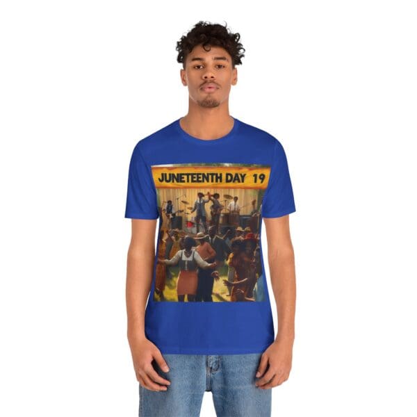 Juneteenth Celebration Tee, Unisex Short Sleeve T-Shirt for Freedom Day, Black History Month, Gift for Activists, Summer Wear, Vintage Style - Image 52