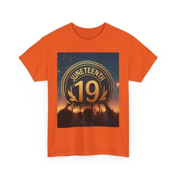Juneteenth Celebration Unisex Heavy Cotton Tee June 19, 1865—The Truth Unfolds 💚 - Image 57