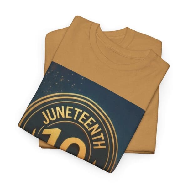 Juneteenth Celebration Unisex Heavy Cotton Tee June 19, 1865—The Truth Unfolds 💚 - Image 47