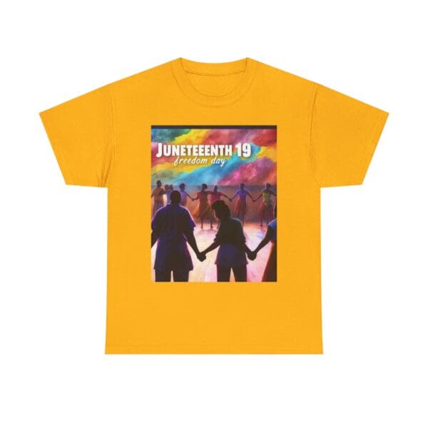 Juneteenth Celebration Tee, Unisex Heavy Cotton Shirt, Freedom Day Apparel, African American History T-Shirt, Comfortable Graphic Tee - Image 36