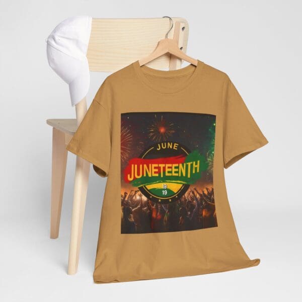 Juneteenth Celebration Unisex Heavy Cotton Tee Juneteenth: The Spirit of Liberation - Image 54