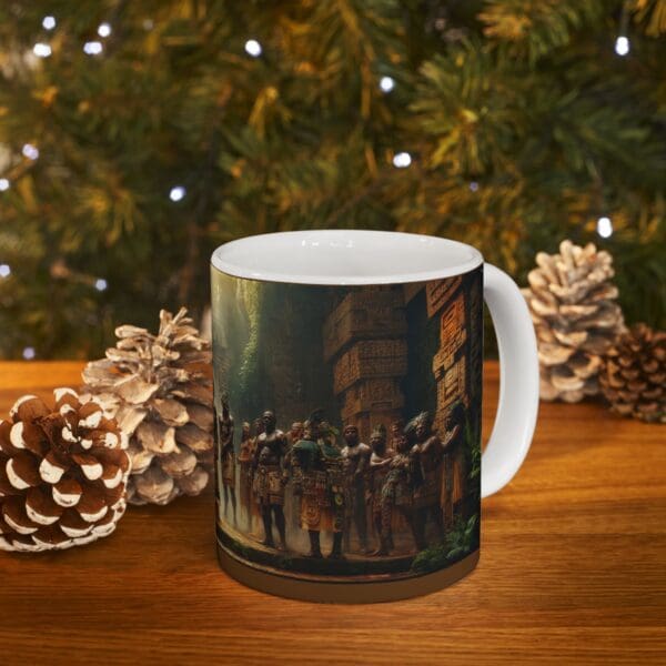 Ancient Civilization Ceramic Mug - Stunning 11oz & 15oz Art Design Crown is Yours. Own It. - Image 10