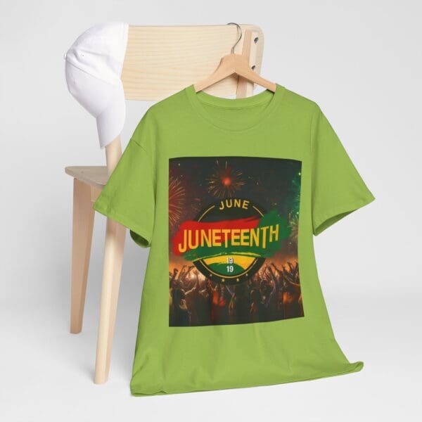 Juneteenth Celebration Unisex Heavy Cotton Tee Juneteenth: The Spirit of Liberation - Image 78