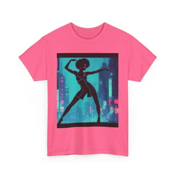 Empowerment Unisex Heavy Cotton Tee - Bold Urban Vibes "Black Joy in Motion. Strength in Every Step." - Image 74