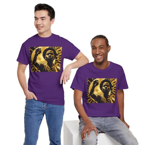 Empowerment Graphic Unisex Heavy Cotton Tee 🔸 Tagline: "Strength That Rises. Legacy That Endures." - Image 127
