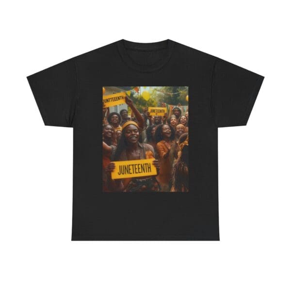 Juneteenth Celebration Tee, Unisex T-Shirt for Cultural Awareness, Freedom Fest Shirt, Heritage Day Apparel, Black History Celebration Wear - Image 5