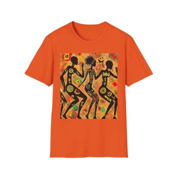 Artistic Dance Unisex Softstyle T-Shirt - Vibrant Culture Print "Symbols of the Past. Strength for the Future." - Image 32