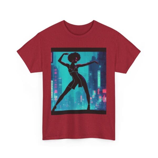 Empowerment Unisex Heavy Cotton Tee - Bold Urban Vibes "Black Joy in Motion. Strength in Every Step." - Image 90