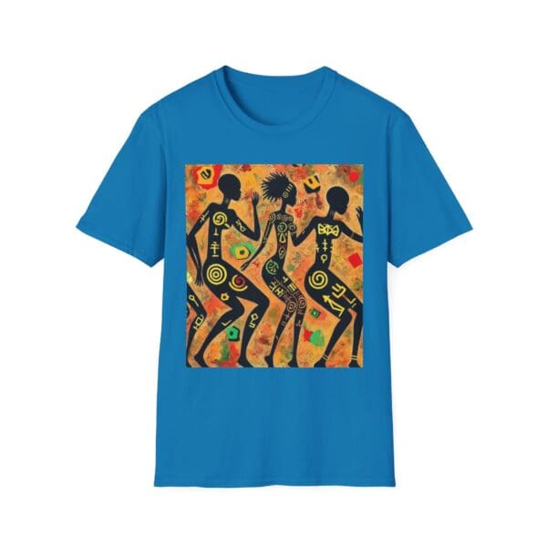 Artistic Dance Unisex Softstyle T-Shirt - Vibrant Culture Print "Symbols of the Past. Strength for the Future." - Image 80