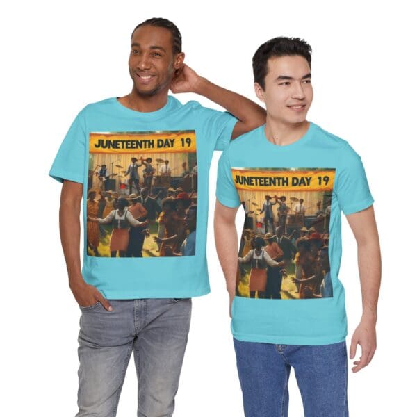 Juneteenth Celebration Tee, Unisex Short Sleeve T-Shirt for Freedom Day, Black History Month, Gift for Activists, Summer Wear, Vintage Style - Image 115