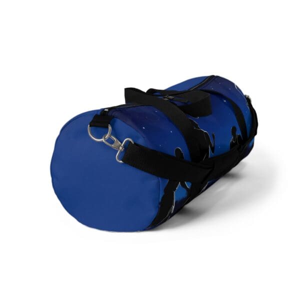 Basketball Theme Duffel Bag - Perfect Gym Companion for Sports Enthusiasts 💙 “Blue Nights, Fierce Fights, Court - Image 7