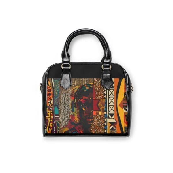 Vibrant Art Shoulder Handbag - Stylish, Functional Tote for Every Occasion