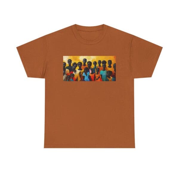 Cultural Unity Unisex Heavy Cotton Tee - Art Inspired Graphic Shirt "Bright Sun. Bold Spirit. Timeless Legacy." - Image 36