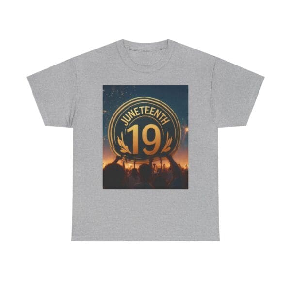 Juneteenth Celebration Unisex Heavy Cotton Tee June 19, 1865—The Truth Unfolds 💚 - Image 21