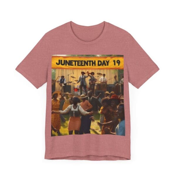 Juneteenth Celebration Tee, Unisex Short Sleeve T-Shirt for Freedom Day, Black History Month, Gift for Activists, Summer Wear, Vintage Style - Image 72