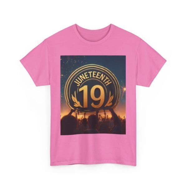 Juneteenth Celebration Unisex Heavy Cotton Tee June 19, 1865—The Truth Unfolds 💚 - Image 110