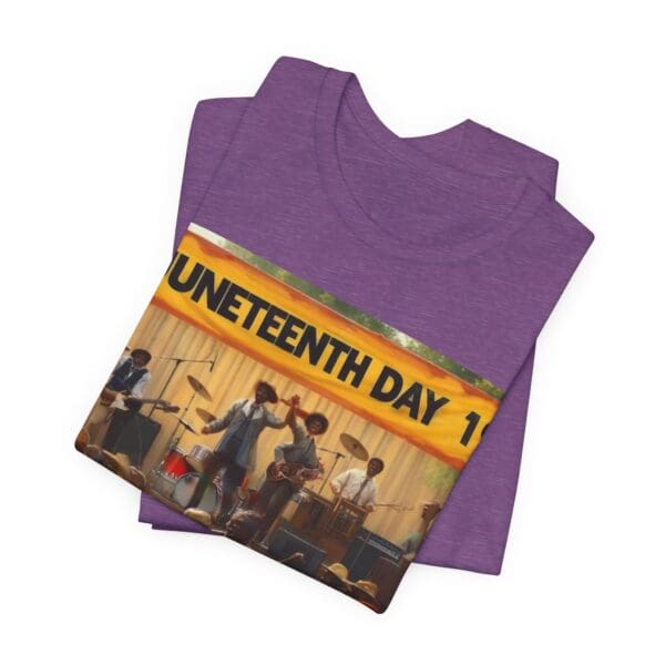 Juneteenth Celebration Tee, Unisex Short Sleeve T-Shirt for Freedom Day, Black History Month, Gift for Activists, Summer Wear, Vintage Style - Image 121