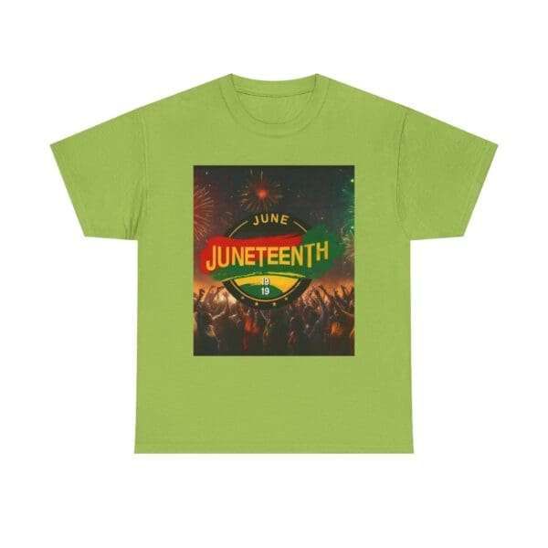 Juneteenth Celebration Unisex Heavy Cotton Tee Juneteenth: The Spirit of Liberation - Image 73
