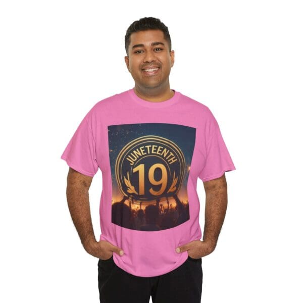 Juneteenth Celebration Unisex Heavy Cotton Tee June 19, 1865—The Truth Unfolds 💚 - Image 117