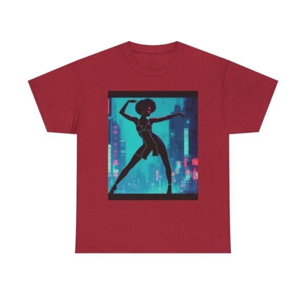 Empowerment Unisex Heavy Cotton Tee - Bold Urban Vibes "Black Joy in Motion. Strength in Every Step." - Image 88