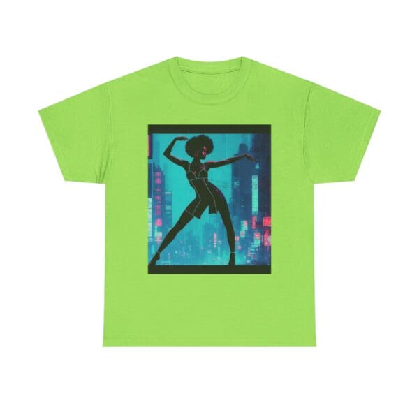 Empowerment Unisex Heavy Cotton Tee - Bold Urban Vibes "Black Joy in Motion. Strength in Every Step." - Image 36