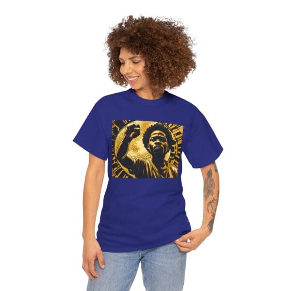 Empowerment Graphic Unisex Heavy Cotton Tee 🔸 Tagline: "Strength That Rises. Legacy That Endures." - Image 114