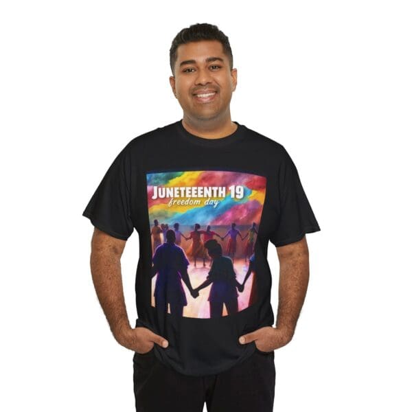 Juneteenth Celebration Tee, Unisex Heavy Cotton Shirt, Freedom Day Apparel, African American History T-Shirt, Comfortable Graphic Tee - Image 25