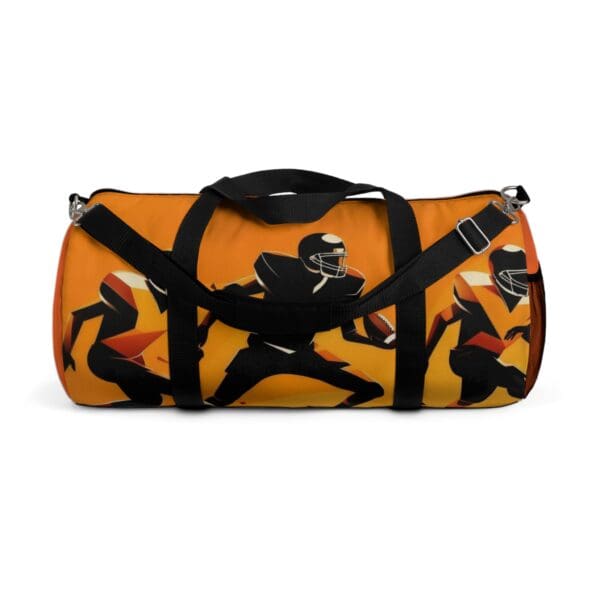 Football Player Duffel Bag - Perfect for Sports Enthusiasts “Golden Hour. Gridiron Glory.” 🔥