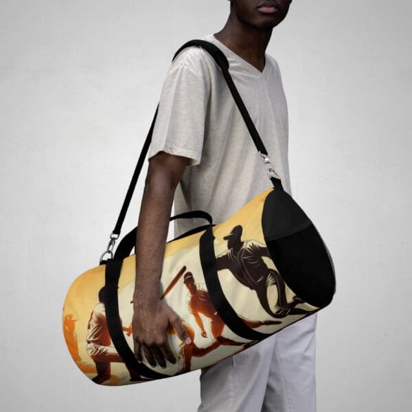 Vintage Baseball Duffel Bag – Perfect for Sports Enthusiasts 🏅 Play hard. Pack smart. Own the season. - Image 6