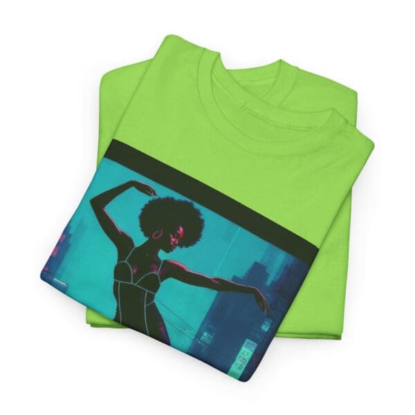 Empowerment Unisex Heavy Cotton Tee - Bold Urban Vibes "Black Joy in Motion. Strength in Every Step." - Image 40