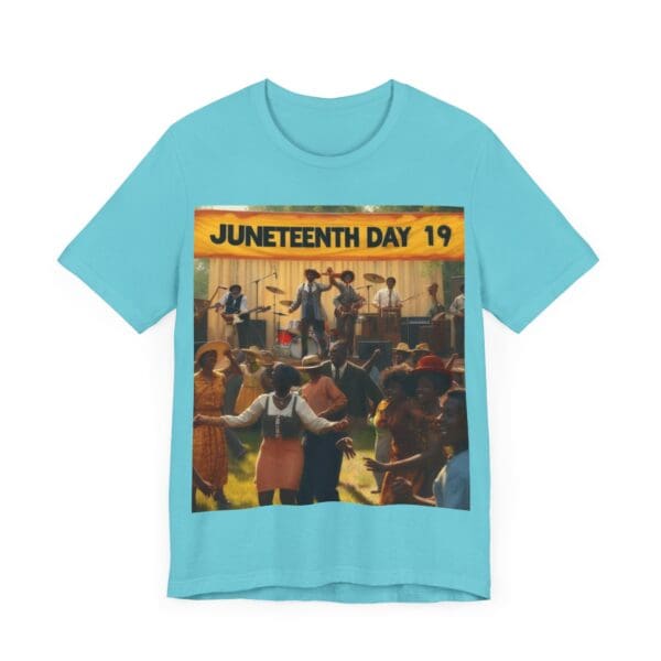 Juneteenth Celebration Tee, Unisex Short Sleeve T-Shirt for Freedom Day, Black History Month, Gift for Activists, Summer Wear, Vintage Style - Image 110