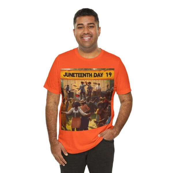 Juneteenth Celebration Tee, Unisex Short Sleeve T-Shirt for Freedom Day, Black History Month, Gift for Activists, Summer Wear, Vintage Style - Image 19