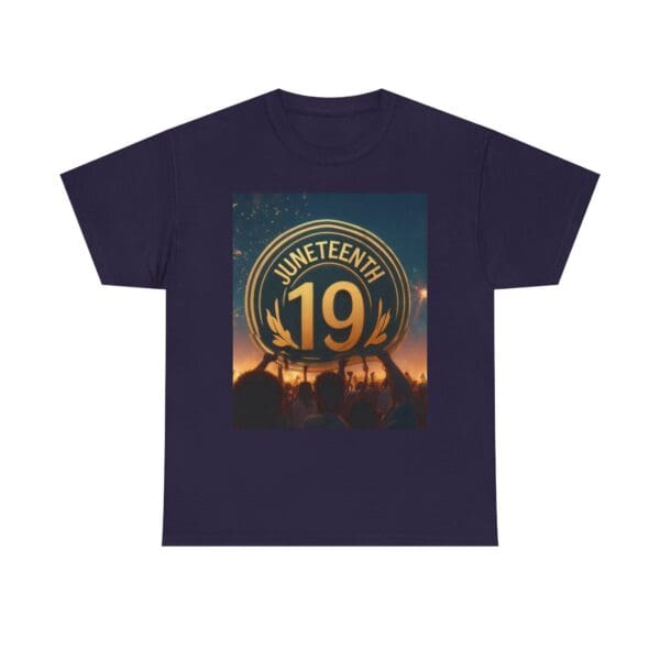 Juneteenth Celebration Unisex Heavy Cotton Tee June 19, 1865—The Truth Unfolds 💚 - Image 97