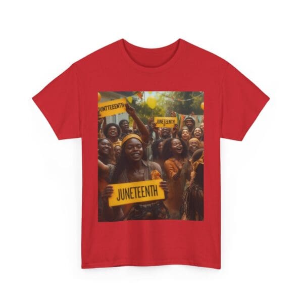 Juneteenth Celebration Tee, Unisex T-Shirt for Cultural Awareness, Freedom Fest Shirt, Heritage Day Apparel, Black History Celebration Wear - Image 47