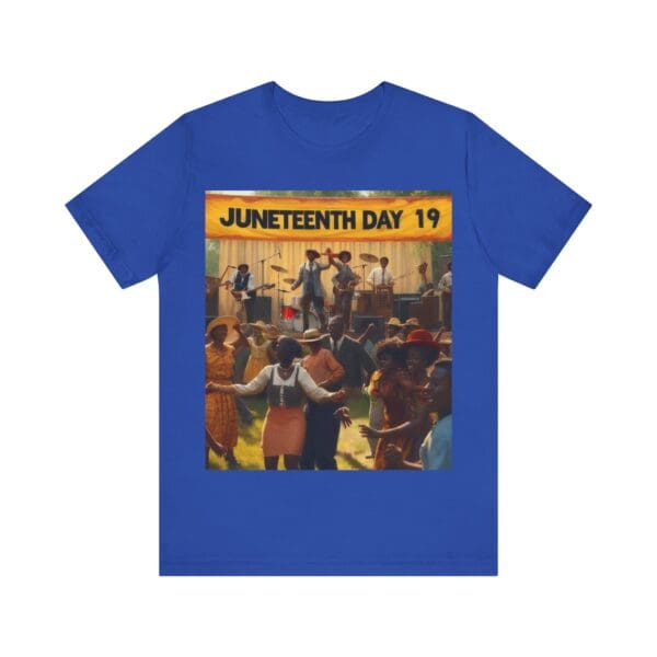 Juneteenth Celebration Tee, Unisex Short Sleeve T-Shirt for Freedom Day, Black History Month, Gift for Activists, Summer Wear, Vintage Style - Image 47