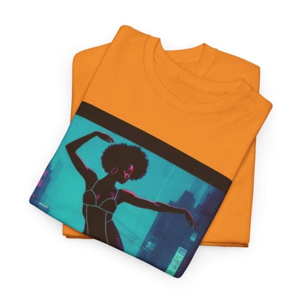 Empowerment Unisex Heavy Cotton Tee - Bold Urban Vibes "Black Joy in Motion. Strength in Every Step." - Image 21