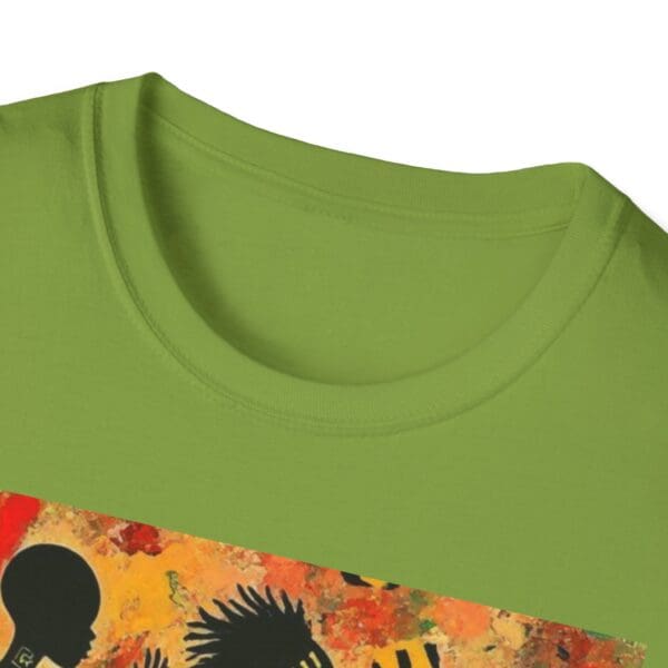 Artistic Dance Unisex Softstyle T-Shirt - Vibrant Culture Print "Symbols of the Past. Strength for the Future." - Image 50