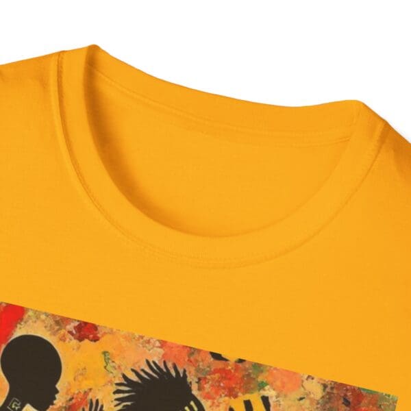 Artistic Dance Unisex Softstyle T-Shirt - Vibrant Culture Print "Symbols of the Past. Strength for the Future." - Image 27