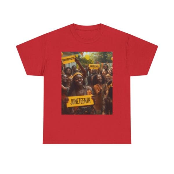 Juneteenth Celebration Tee, Unisex T-Shirt for Cultural Awareness, Freedom Fest Shirt, Heritage Day Apparel, Black History Celebration Wear - Image 45
