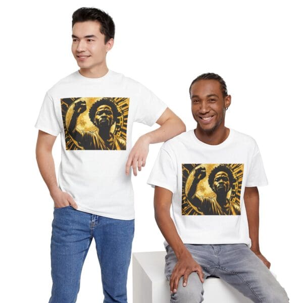 Empowerment Graphic Unisex Heavy Cotton Tee 🔸 Tagline: "Strength That Rises. Legacy That Endures." - Image 9