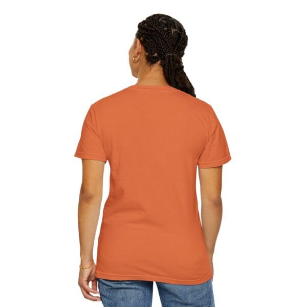 Empowerment Garment-Dyed Unisex T-Shirt - Bold Fist Design Defiant in the Storm, Rising in Strength - Image 42