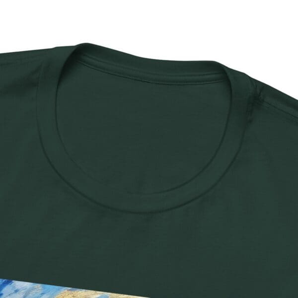 Artistic Unisex Jersey Tee - Colorful Silhouette Design - Image 70