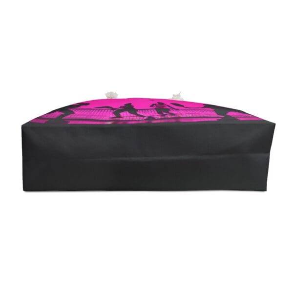 Vibrant Pink Weekender Bag for Active Women - Ideal for Travel & Gym "Unstoppable Energy. Unmatched Elegance." - Image 4