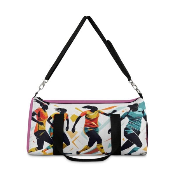 Active Lifestyle Duffel Bag - Stylish Sports Travel Bag for Athletes Game on. Victory ready. Built for champions. - Image 6