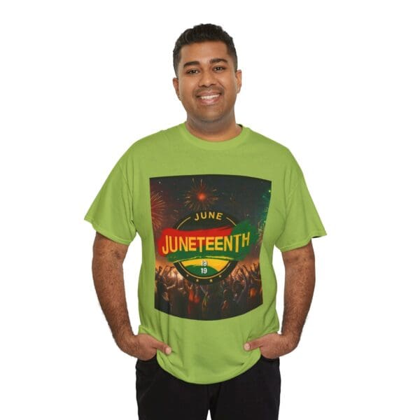 Juneteenth Celebration Unisex Heavy Cotton Tee Juneteenth: The Spirit of Liberation - Image 81