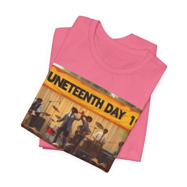 Juneteenth Celebration Tee, Unisex Short Sleeve T-Shirt for Freedom Day, Black History Month, Gift for Activists, Summer Wear, Vintage Style - Image 132