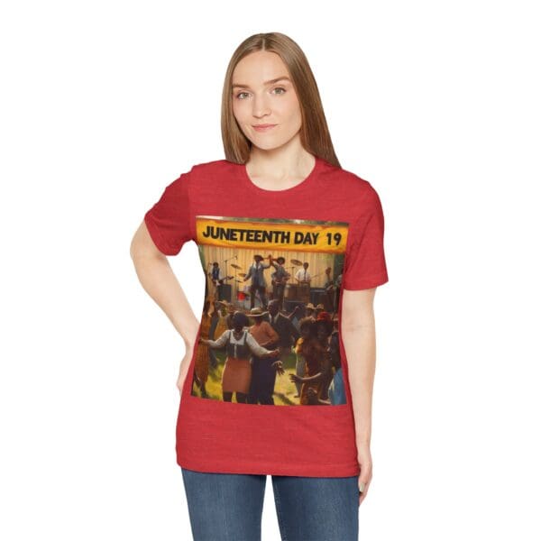 Juneteenth Celebration Tee, Unisex Short Sleeve T-Shirt for Freedom Day, Black History Month, Gift for Activists, Summer Wear, Vintage Style - Image 62