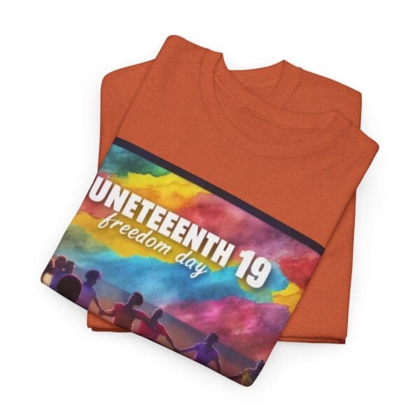 Juneteenth Celebration Tee, Unisex Heavy Cotton Shirt, Freedom Day Apparel, African American History T-Shirt, Comfortable Graphic Tee - Image 13